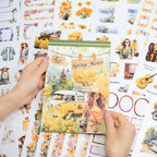 Spring Notes - Sticker Book | Spring Kiss Cut Matte PET (20 Sheets)