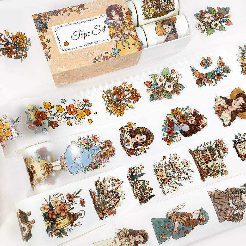 Years of Floral Shadows - Washi Tape Set