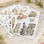 Sweet Diary - Ephemera Stickers | Cottagecore Kiss Cut Matte PET (24 Sheets)
