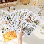 Sweet Diary - Ephemera Stickers | Cottagecore Kiss Cut Matte PET (24 Sheets)