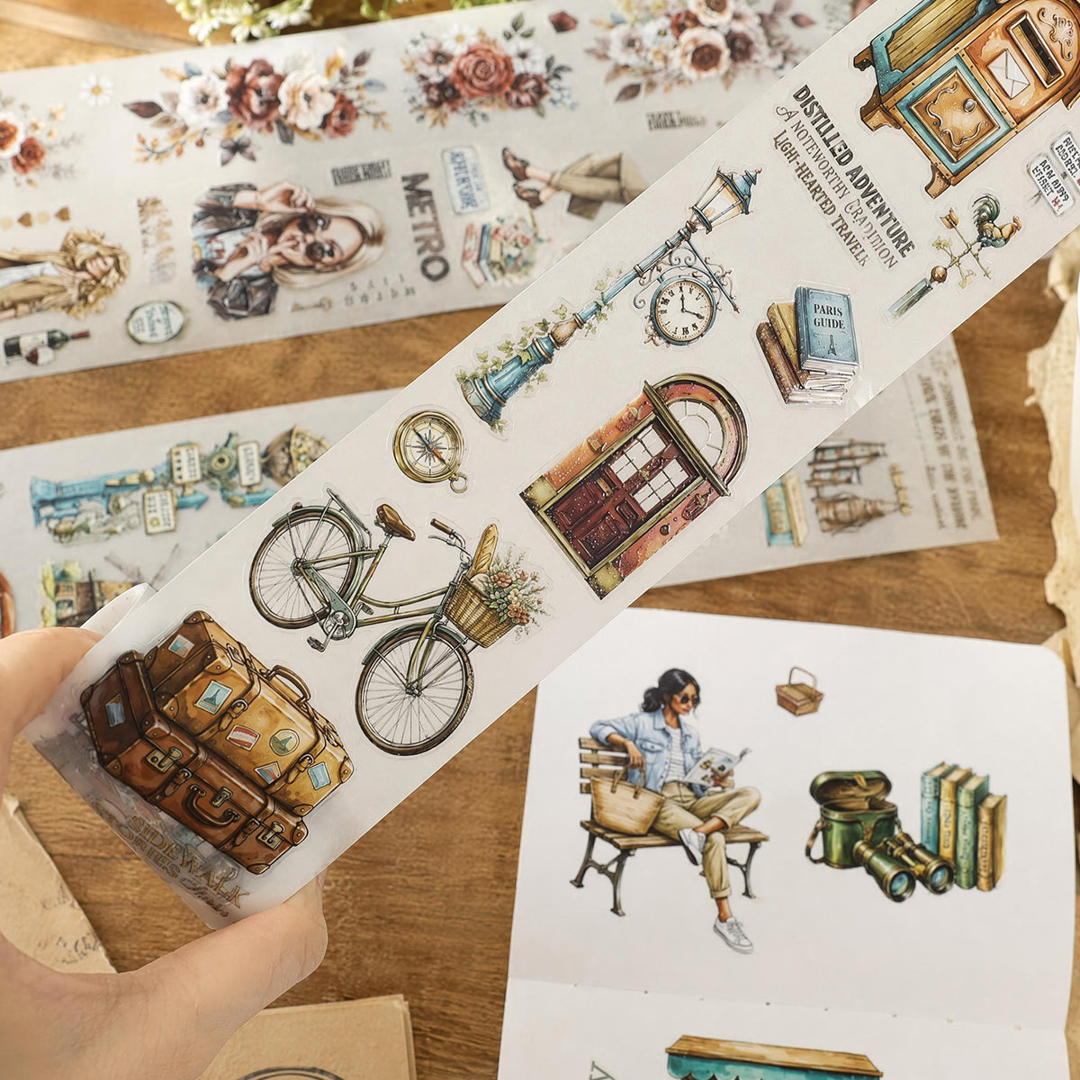 Wandering in Streets and Alleys - Washi Tape Set