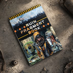 Ruin Fragment Book - Collage Stickers | Grunge Kiss Cut Matte PET (24 Sheets)