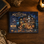 Magic Forest Realm - Miniature Scene Stickers | Witchy Special Ink Clear PET (15 Sheets)