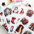 Winter Blessings - Junk Journal Stickers | Cozy Kiss Cut Matte PET (20 Sheets)