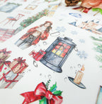 Christmas Helper - Junk Journal Stickers | Whimsical Kiss Cut Matte PET (20 Sheets)