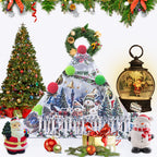 Christmas Wishes - Junk Journal Stickers | Cozy Kiss Cut Matte PET (20 Sheets)