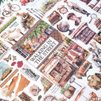 Complicated Old Events - Junk Journal Stickers | Vintage Kiss Cut Matte PET (20 Sheets)