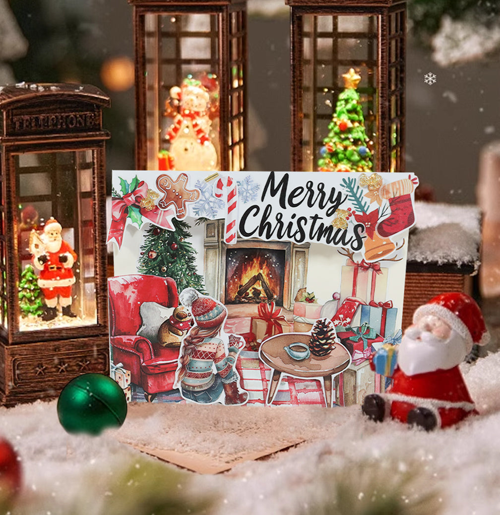 Christmas Helper - Junk Journal Stickers | Whimsical Kiss Cut Matte PET (20 Sheets)
