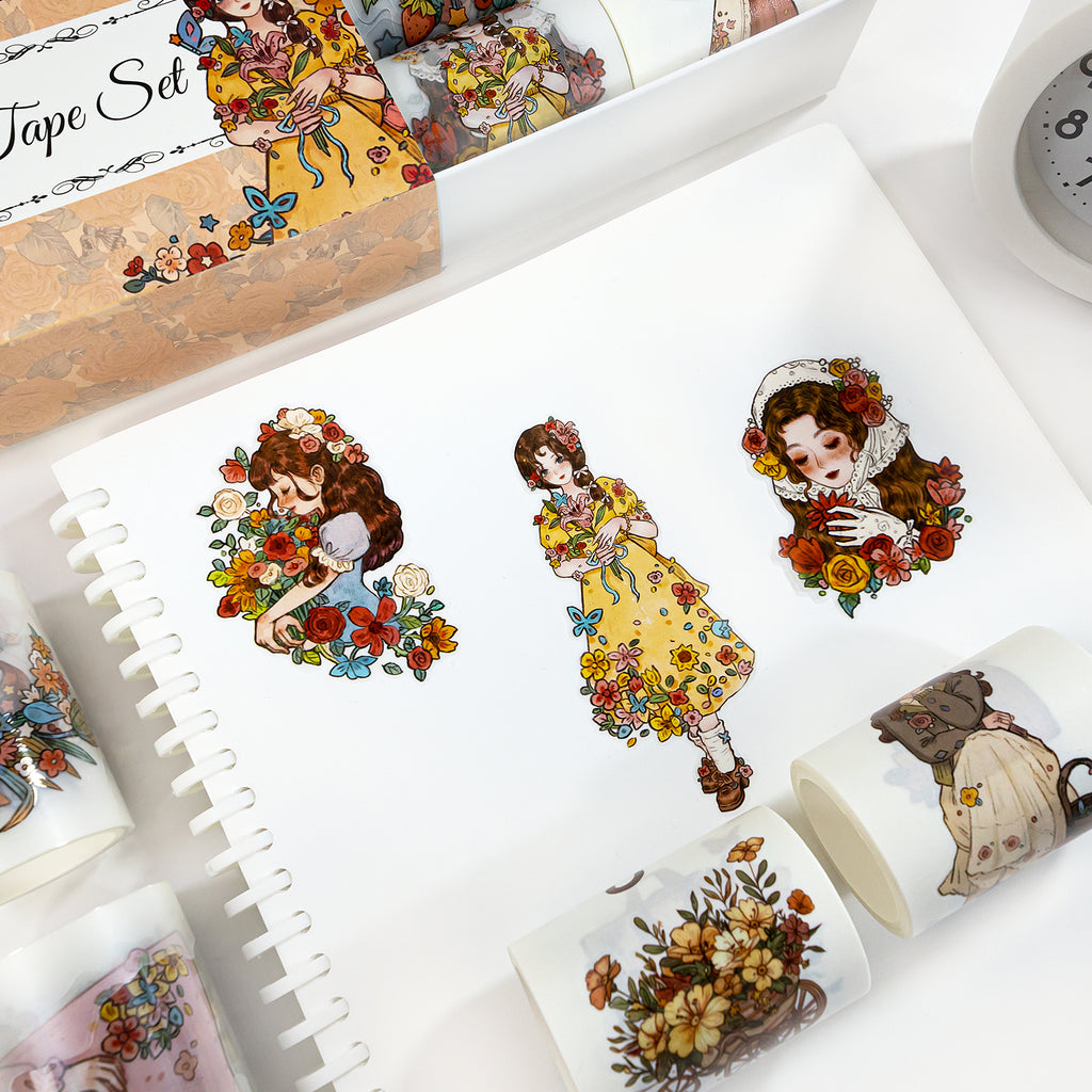 Years of Floral Shadows - Washi Tape Set