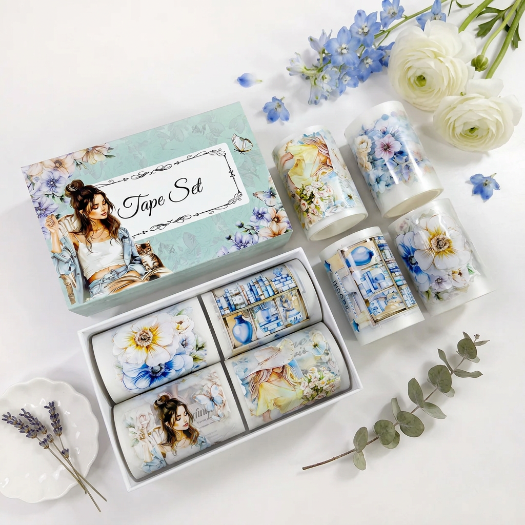 Azure Fragrant Breeze - Washi Tape Set