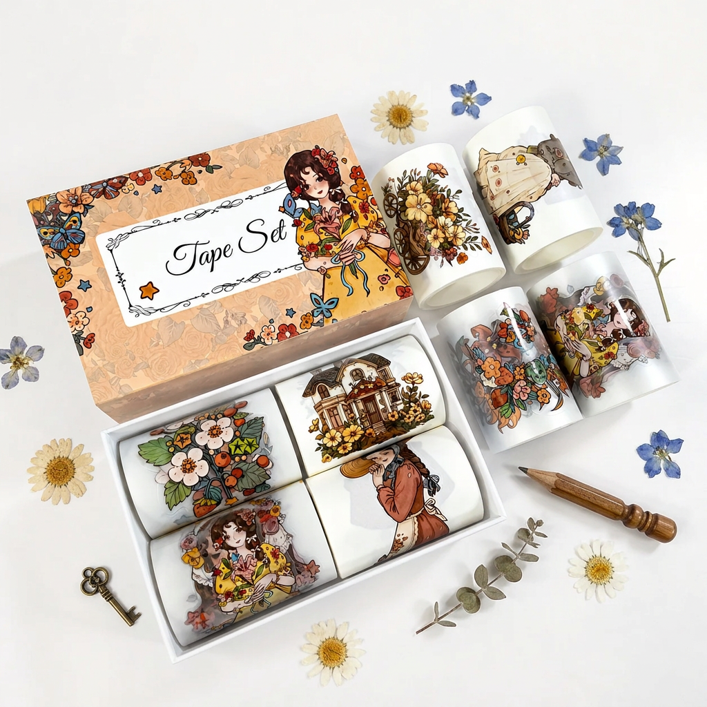 Years of Floral Shadows - Washi Tape Set