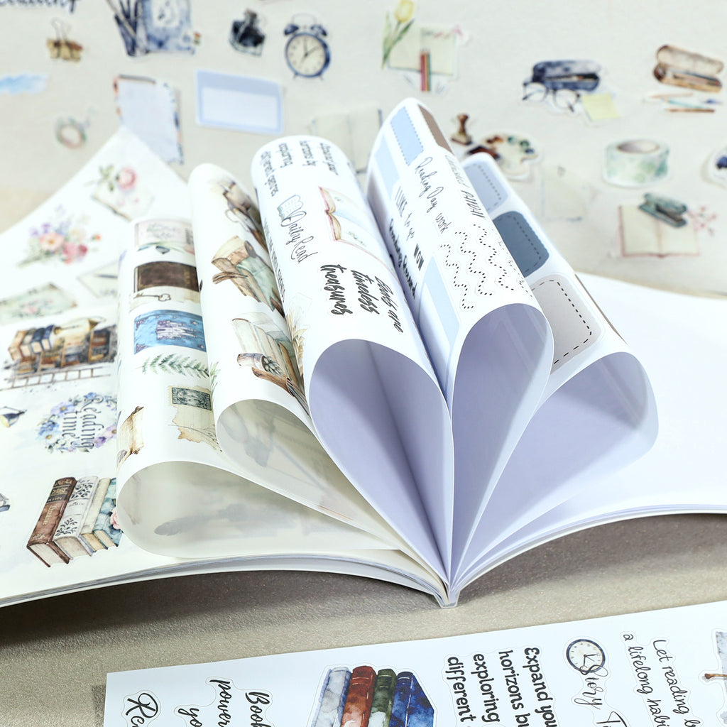 Enjoy Everyday Life - Bullet Journal Stickers | Vintage Special Gloss Washi Paper (24 Sheets)