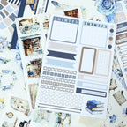 Enjoy Everyday Life - Bullet Journal Stickers | Vintage Special Gloss Washi Paper (24 Sheets)
