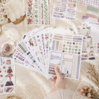Beautiful Skin - Planner Stickers | Aesthetic Special Gloss Matte PET (24 Sheets)
