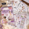 Beautiful Skin - Planner Stickers | Aesthetic Special Gloss Matte PET (24 Sheets)