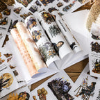 The Witch's Manor - Junk Journal Stickers | Witchy Kiss Cut Matte PET (24 Sheets)