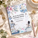 Beauty Diary - Planner Sticker Book | Pastel Kiss Cut Matte PET (24 Sheets)