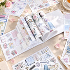 Beauty Diary - Planner Sticker Book | Pastel Kiss Cut Matte PET (24 Sheets)