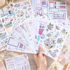 Beauty Diary - Planner Sticker Book | Pastel Kiss Cut Matte PET (24 Sheets)
