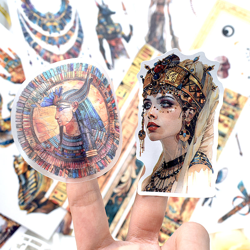 Desert Trek - Junk Journal Stickers | Vintage Kiss Cut Matte PET (20 Sheets)