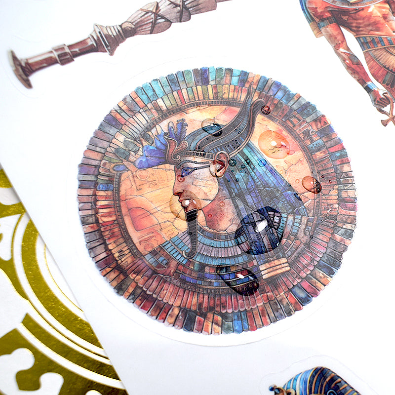 Desert Trek - Junk Journal Stickers | Vintage Kiss Cut Matte PET (20 Sheets)