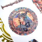 Desert Trek - Junk Journal Stickers | Vintage Kiss Cut Matte PET (20 Sheets)