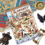 Desert Journey - Collage Stickers | Vintage Kiss Cut Matte PET (20 Sheets)