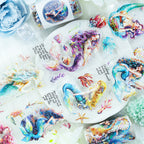 The Voice of the Ocean · Glossy · Pearlescent Silver · PET Tape