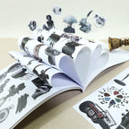 Old Soul Stories - Junk Journal Stickers | Dark Academia Kiss Cut Matte PET (20 Sheets)