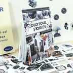 Old Soul Stories - Junk Journal Stickers | Dark Academia Kiss Cut Matte PET (20 Sheets)