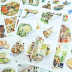 Southeast Journey - Collage Stickers | Aesthetic Kiss Cut Matte PET (20 Sheets)