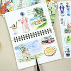 Southeast Journey - Collage Stickers | Aesthetic Kiss Cut Matte PET (20 Sheets)