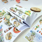 Southeast Journey - Collage Stickers | Aesthetic Kiss Cut Matte PET (20 Sheets)