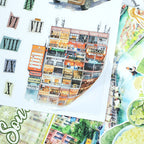 Southeast Journey - Collage Stickers | Aesthetic Kiss Cut Matte PET (20 Sheets)