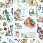 Southeast Journey - Collage Stickers | Aesthetic Kiss Cut Matte PET (20 Sheets)
