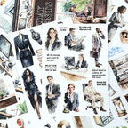 Workday Moments - Collage Stickers | Modern Kiss Cut Matte PET (20 Sheets)