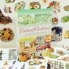 Taste of Thailand - Collage Stickers | Cultural Kiss Cut Matte PET (20 Sheets)