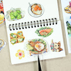 Taste of Thailand - Collage Stickers | Cultural Kiss Cut Matte PET (20 Sheets)