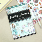 Notes On Elegance - Bullet Journal Stickers | Aesthetic Kiss Cut Matte PET (24 Sheets)