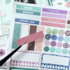 Notes On Elegance - Bullet Journal Stickers | Aesthetic Kiss Cut Matte PET (24 Sheets)