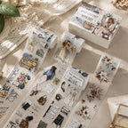 A French Afternoon - Decorative Tape Set | Parisian Special Oil Die Cut Matte PET (4 Rolls)