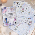 Relaxation Plan - Planner Sticker Book | Aesthetic Special Gloss Matte PET (24 Sheets)