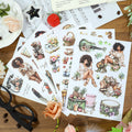 Moment Of Charm - Junk Journal Stickers | Aesthetic Kiss Cut Matte PET (20 Sheets)