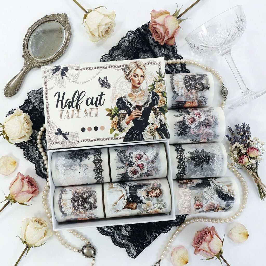 Lace Vintage Character Matte PET Tape Kit