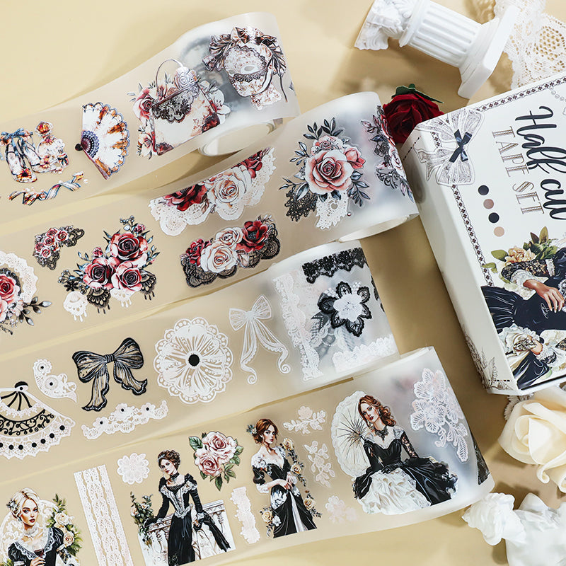Lace Vintage Character Matte PET Tape Kit