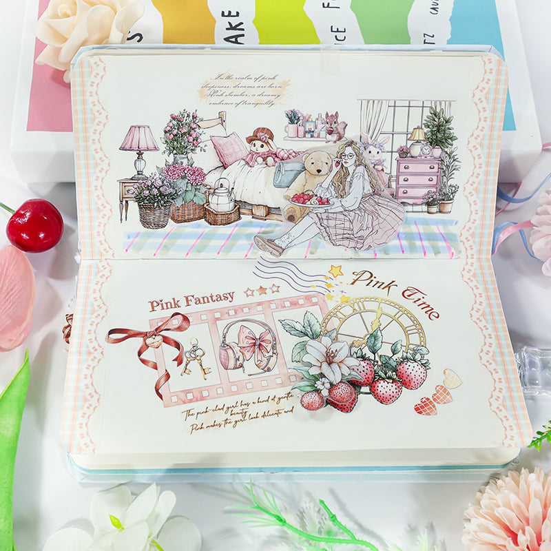 Sleepy Dreams - PET Tape Set | Aesthetic Special Oil Die Cut (4 Rolls)