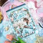Brilliant Easter - Junk Journal Stickers | Whimsical Kiss Cut Matte PET (20 Sheets)