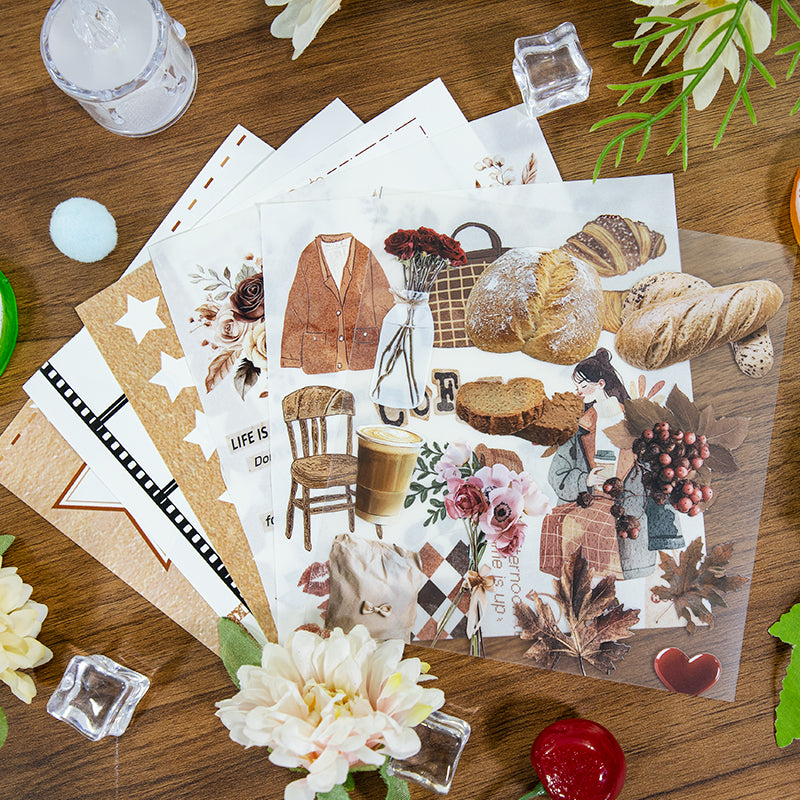 Rich Moments of Cold Brew · Scrapbook Journal