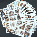 A Teenage Girl's Thoughts - Vintage Stickers | Aesthetic Kiss Cut Matte PET (20 Sheets)