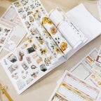 Retro Diary - Bullet Journal Stickers | Vintage Special Gloss Matte PET (24 Sheets)